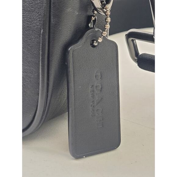 Coach Graham Unisex Black Crossbody Bag Calf Leather Retail $328 - Picture 5 of 12